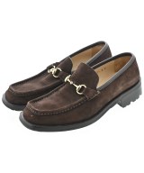 GUCCI（グッチ）ビジネス・ドレスシューズ 茶 サイズ:UK8(26.5cm位) メンズ/2200660922027