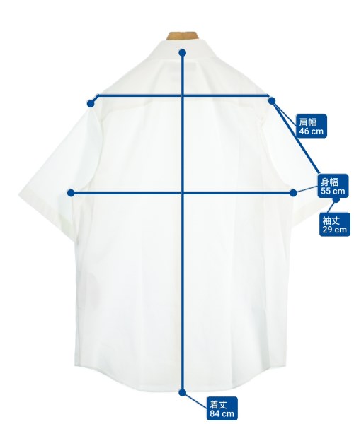 GUCCI（グッチ）カジュアルシャツ 白 サイズ:44(S位) メンズ/2200659961044