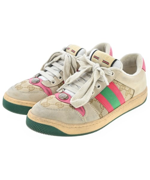 GUCCI(グッチ)スニーカー ベージュ サイズ:EU35(21.5cm位)/2200659961266