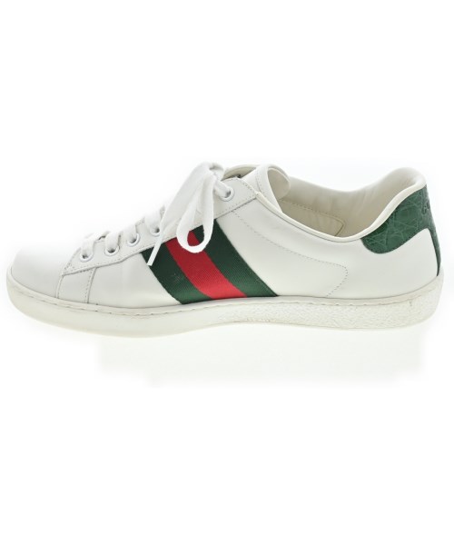 GUCCI（グッチ）スニーカー 白 サイズ:UK6 1/2(25cm位) メンズ/2200661081136