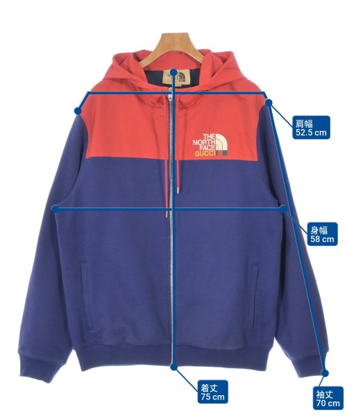 GUCCI（グッチ）パーカー 紫 サイズ:L メンズ/2200661135112