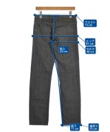 GUCCI（グッチ）デニムパンツ 黒 サイズ:42(XS位) メンズ/2200661135150