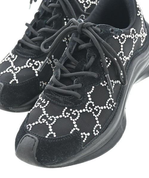 GUCCI（グッチ）スニーカー 黒 サイズ:EU34 1/2(21cm位) レディース/2200661216019