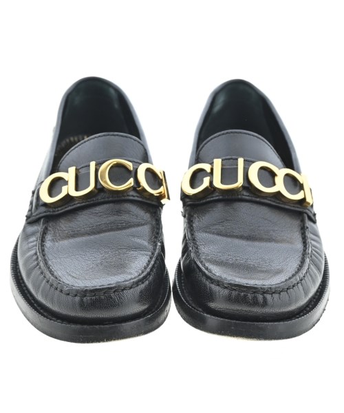 GUCCI（グッチ）ドレスシューズ/ローファー 黒 サイズ:EU34(20.5cm位) レディース/2200661216026