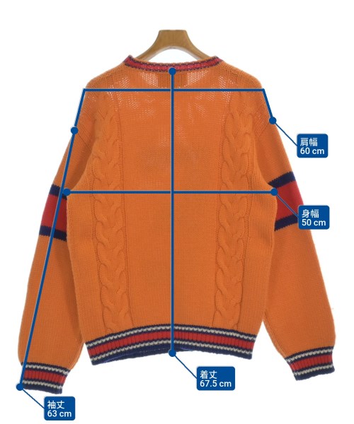 GUCCI（グッチ）ニット・セーター オレンジ サイズ:M メンズ/2200661438145