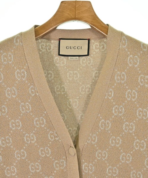 GUCCI（グッチ）カーディガン ベージュ サイズ:S レディース/2200661633038