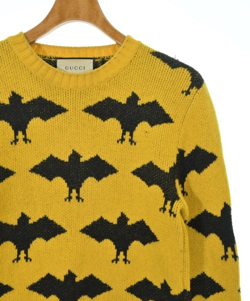 GUCCI（グッチ）ニット・セーター 黄 サイズ:S メンズ/2200661948019