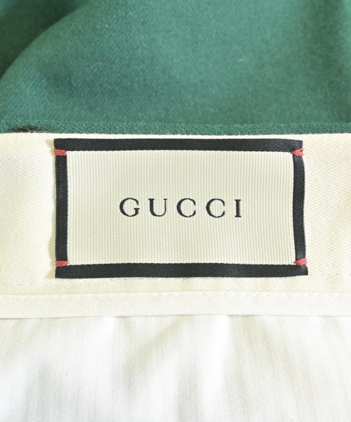 GUCCI（グッチ）スラックス 緑 サイズ:50(XL位) メンズ/2200661984079