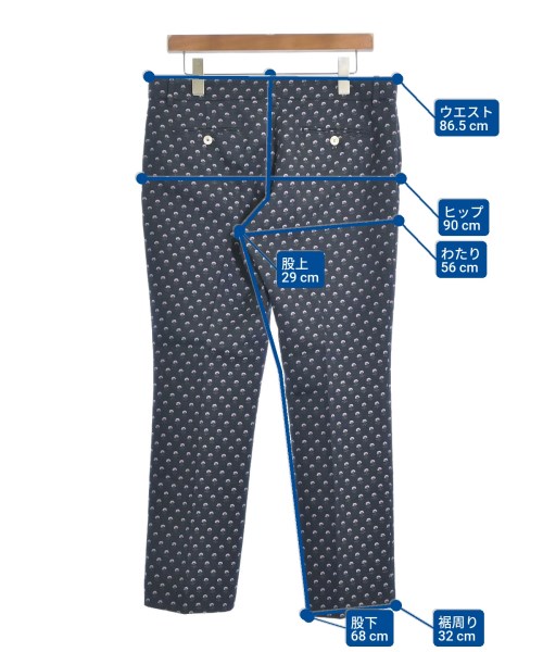 GUCCI（グッチ）スラックス 紺 サイズ:44(S位) メンズ/2200661984086