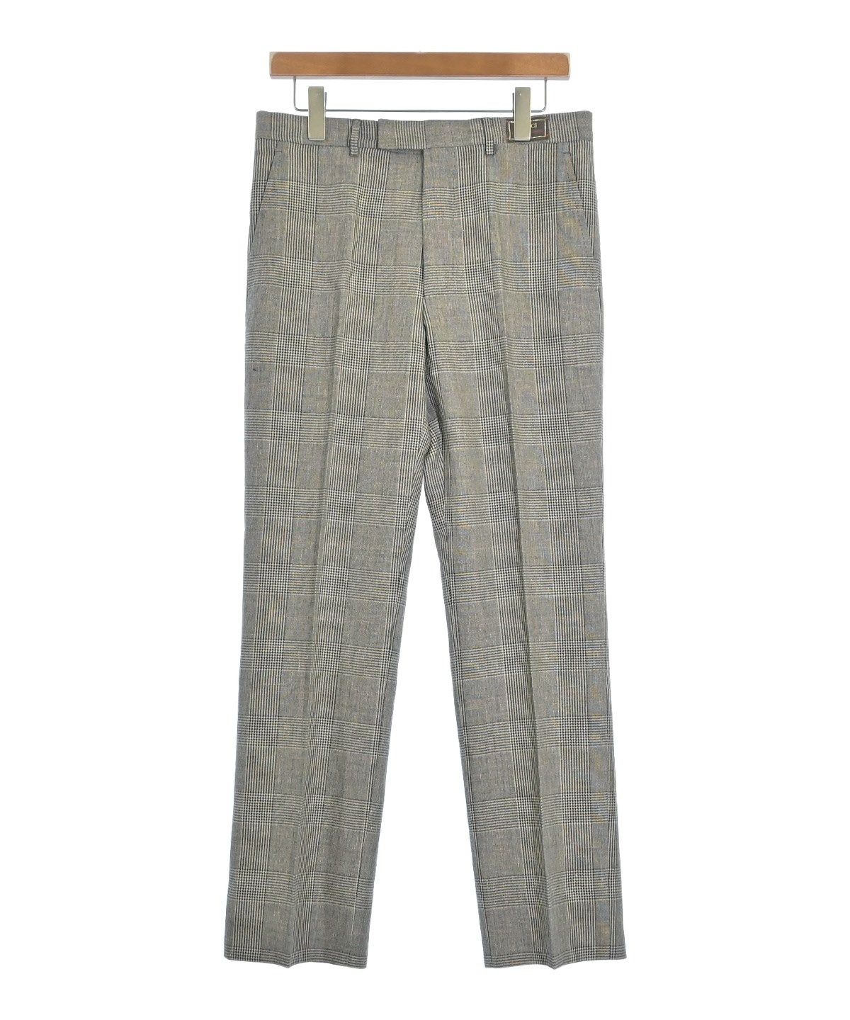 GUCCI グッチ スラックス パンツ 44R S〜M相当 中古・古着通販】GUCCI (グッチ) サイドラインイージーパンツ ネイビー