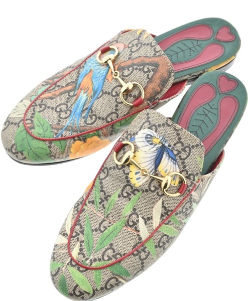 GUCCI（グッチ）サンダル 茶 サイズ:EU35(21.5cm位) レディース/2200661984109