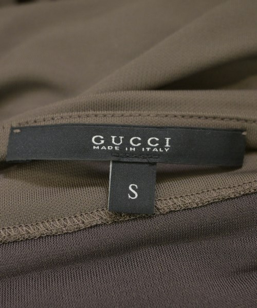 GUCCI（グッチ）ワンピース 茶 サイズ:S レディース/2200657986087