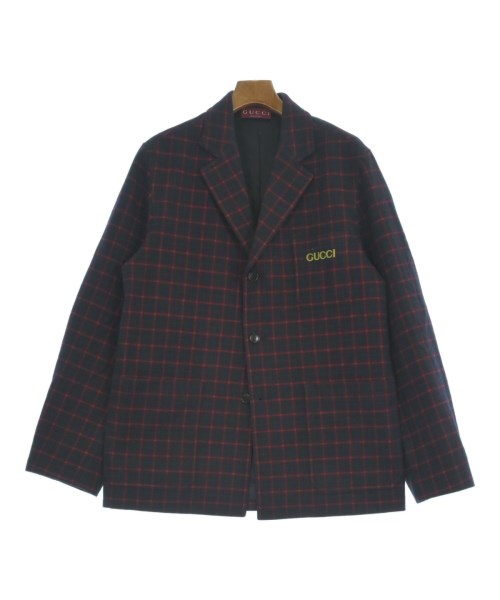 GUCCI(グッチ)カジュアルジャケット 紺 サイズ:46(M位)/2200662147022