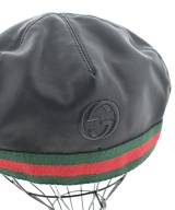 GUCCI（グッチ）ハンチング・ベレー帽 黒 サイズ:XL メンズ/2200662174073