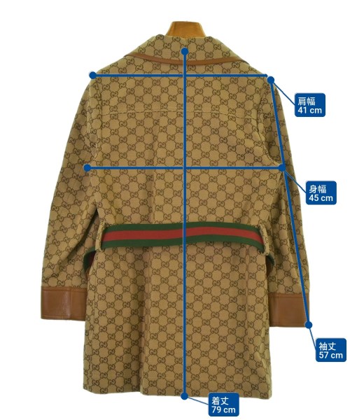 GUCCI（グッチ）ジャケット ベージュ サイズ:36(XS位) レディース/2200662420019
