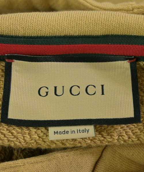 GUCCI（グッチ）パーカー ベージュ サイズ:S メンズ/2200711250017