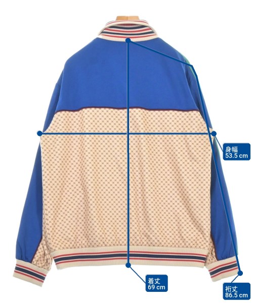GUCCI（グッチ）ブルゾン ベージュ サイズ:XL レディース/2200708483015
