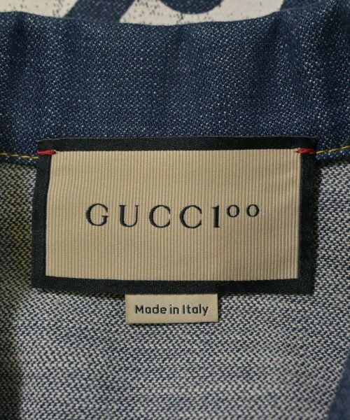 GUCCI（グッチ）デニムジャケット 紺 サイズ:38(S位) レディース/2200708483039