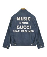 GUCCI（グッチ）デニムジャケット 紺 サイズ:38(S位) レディース/2200708483039