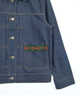 GUCCI（グッチ）デニムジャケット 紺 サイズ:38(S位) レディース/2200708483039
