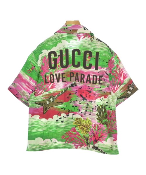 GUCCI（グッチ）カジュアルシャツ 緑 サイズ:36(XS位) レディース/2200708483152