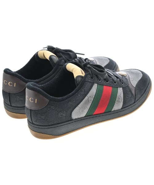 GUCCI（グッチ）スニーカー 黒 サイズ:7 1/2(26.5cm位) メンズ/2200711439078