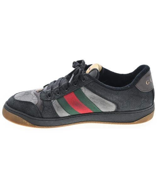 GUCCI（グッチ）スニーカー 黒 サイズ:7 1/2(26.5cm位) メンズ/2200711439078