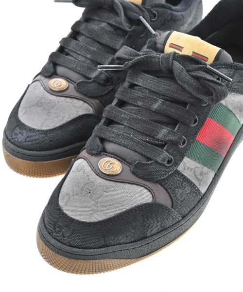 GUCCI（グッチ）スニーカー 黒 サイズ:7 1/2(26.5cm位) メンズ/2200711439078