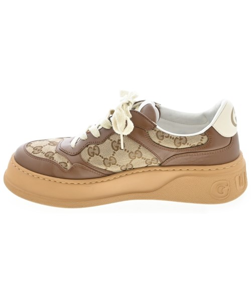 GUCCI（グッチ）スニーカー 茶 サイズ:UK6 1/2(25cm位) メンズ/2200711485044