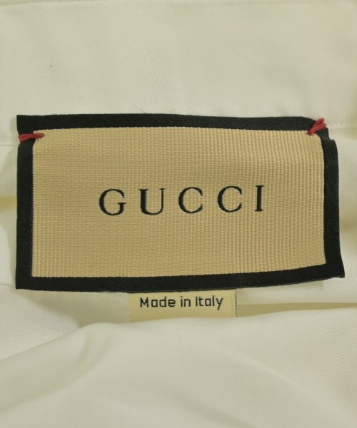 GUCCI（グッチ）ドレスシャツ 白 サイズ:36(XS位) メンズ/2200711613058