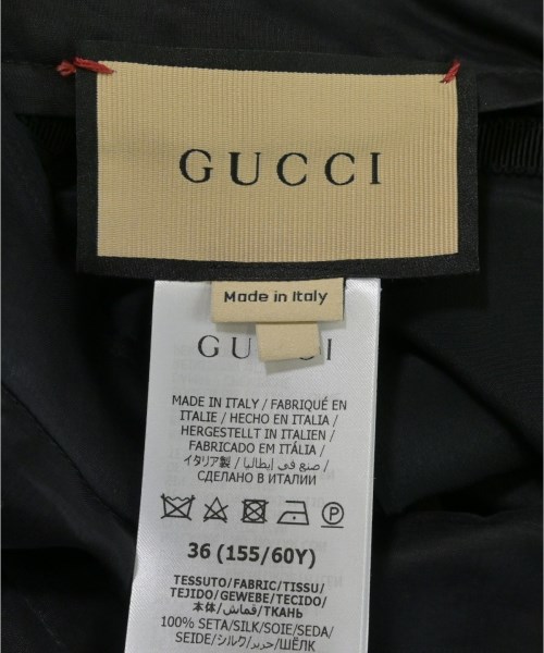 GUCCI（グッチ）ロング・マキシ丈スカート 黒 サイズ:36(XS位) レディース/2200711613102