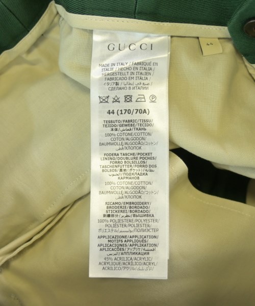GUCCI（グッチ）ショートパンツ 緑 サイズ:44(S位) メンズ/2200711613119