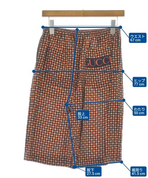 GUCCI（グッチ）ショートパンツ オレンジ サイズ:44(S位) メンズ/2200711613126
