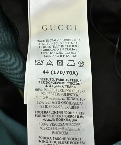 GUCCI（グッチ）スラックス 緑 サイズ:44(S位) メンズ/2200711613133