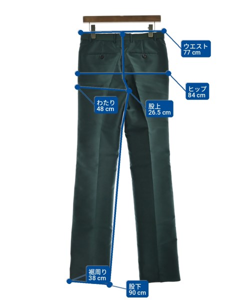 GUCCI（グッチ）スラックス 緑 サイズ:44(S位) メンズ/2200711613133
