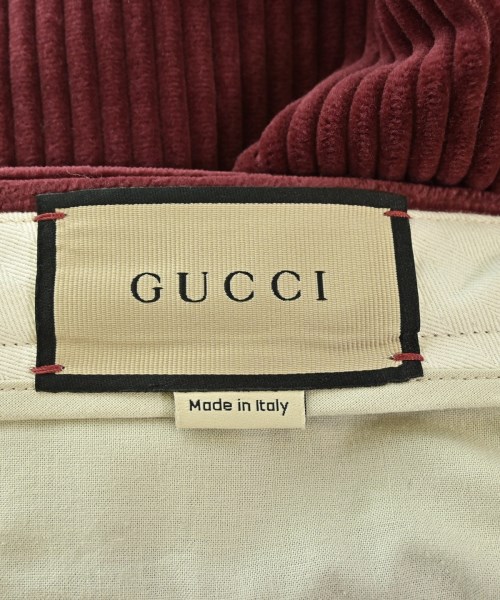 GUCCI（グッチ）スラックス 赤 サイズ:44(S位) メンズ/2200711613164