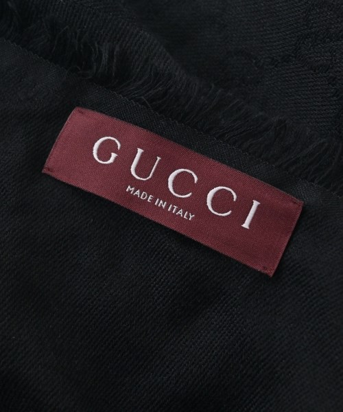 GUCCI（グッチ）ストール 黒 サイズ:- メンズ/2200711651043