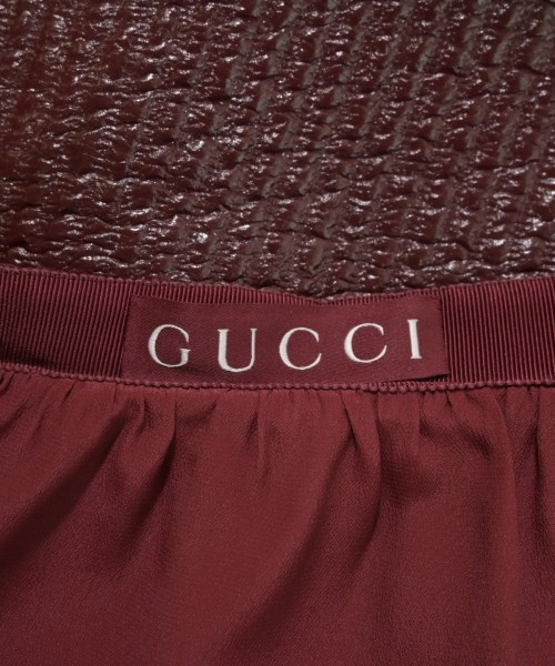 GUCCI（グッチ）ミニスカート 赤 サイズ:38(S位) レディース/2200711749047