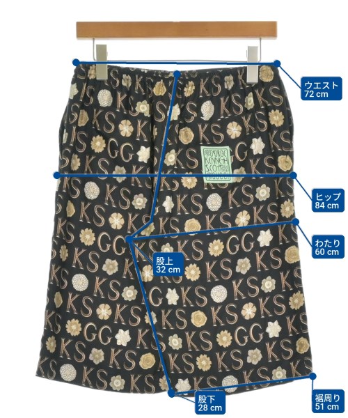 GUCCI（グッチ）ショートパンツ 黒 サイズ:44(S位) メンズ/2200711837065