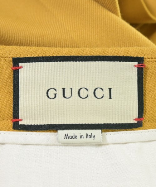GUCCI（グッチ）スラックス 黄 サイズ:46(M位) メンズ/2200712998062