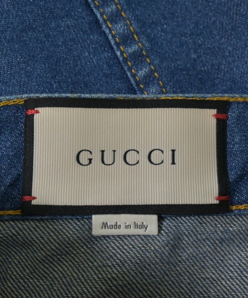 GUCCI（グッチ）ミニスカート 青 サイズ:38(S位) レディース/2200712998185
