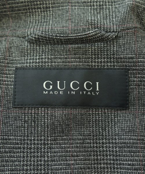 GUCCI（グッチ）ステンカラーコート グレー サイズ:46(M位) メンズ/2200713028096