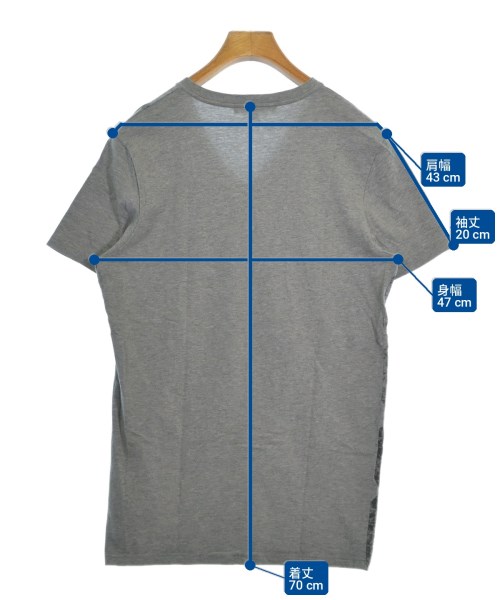 GUCCI（グッチ）Tシャツ・カットソー グレー サイズ:M メンズ/2200713873054