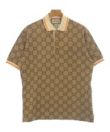 GUCCI（グッチ）ポロシャツ ベージュ サイズ:S メンズ/2200713890051