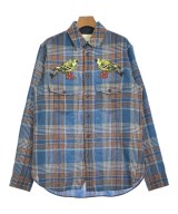 GUCCI（グッチ）カジュアルシャツ 青 サイズ:38(S位) メンズ/2200714640020