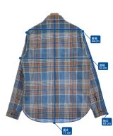 GUCCI（グッチ）カジュアルシャツ 青 サイズ:38(S位) メンズ/2200714640020