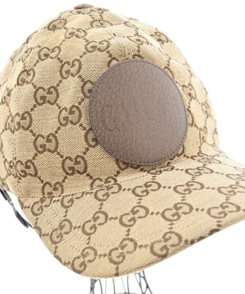GUCCI（グッチ）キャップ ベージュ サイズ:- メンズ/2200714847115