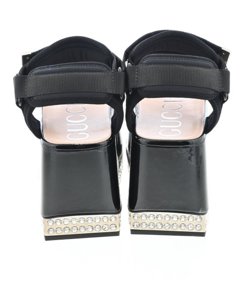 GUCCI（グッチ）サンダル 黒 サイズ:EU35(21.5cm位) レディース/2200714919133