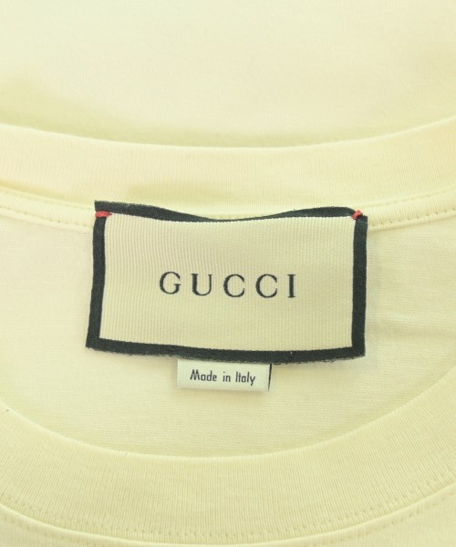 GUCCI（グッチ）Tシャツ・カットソー 白 サイズ:M メンズ/2200715283165