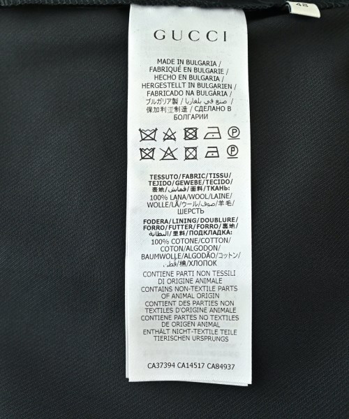 GUCCI（グッチ）スラックス 黒 サイズ:48(L位) メンズ/2200715285022